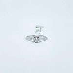 Anillo de Compromiso Solitario Redondo