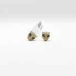 Aretes de Pantera Esmeralda con Diamantes