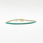 Pulsera Tennis de Turquesa