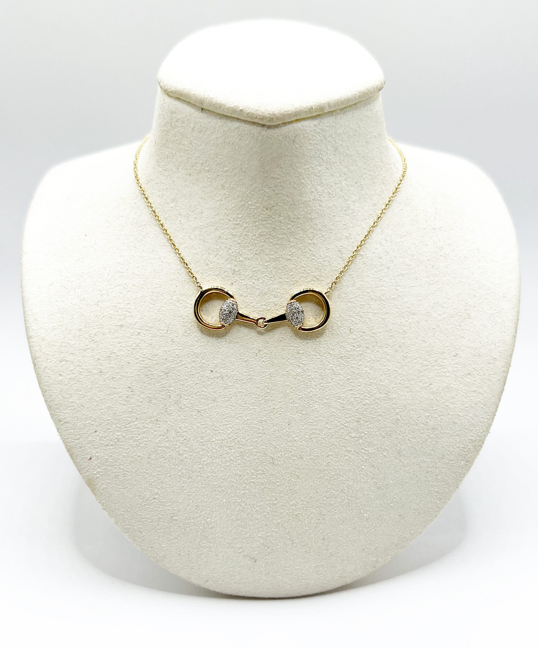 Collar Equino con Diamantes
