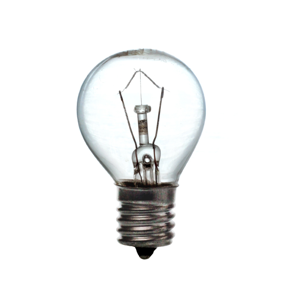 FOCO BOLA CLARO 40W 130V E17 58x35MM