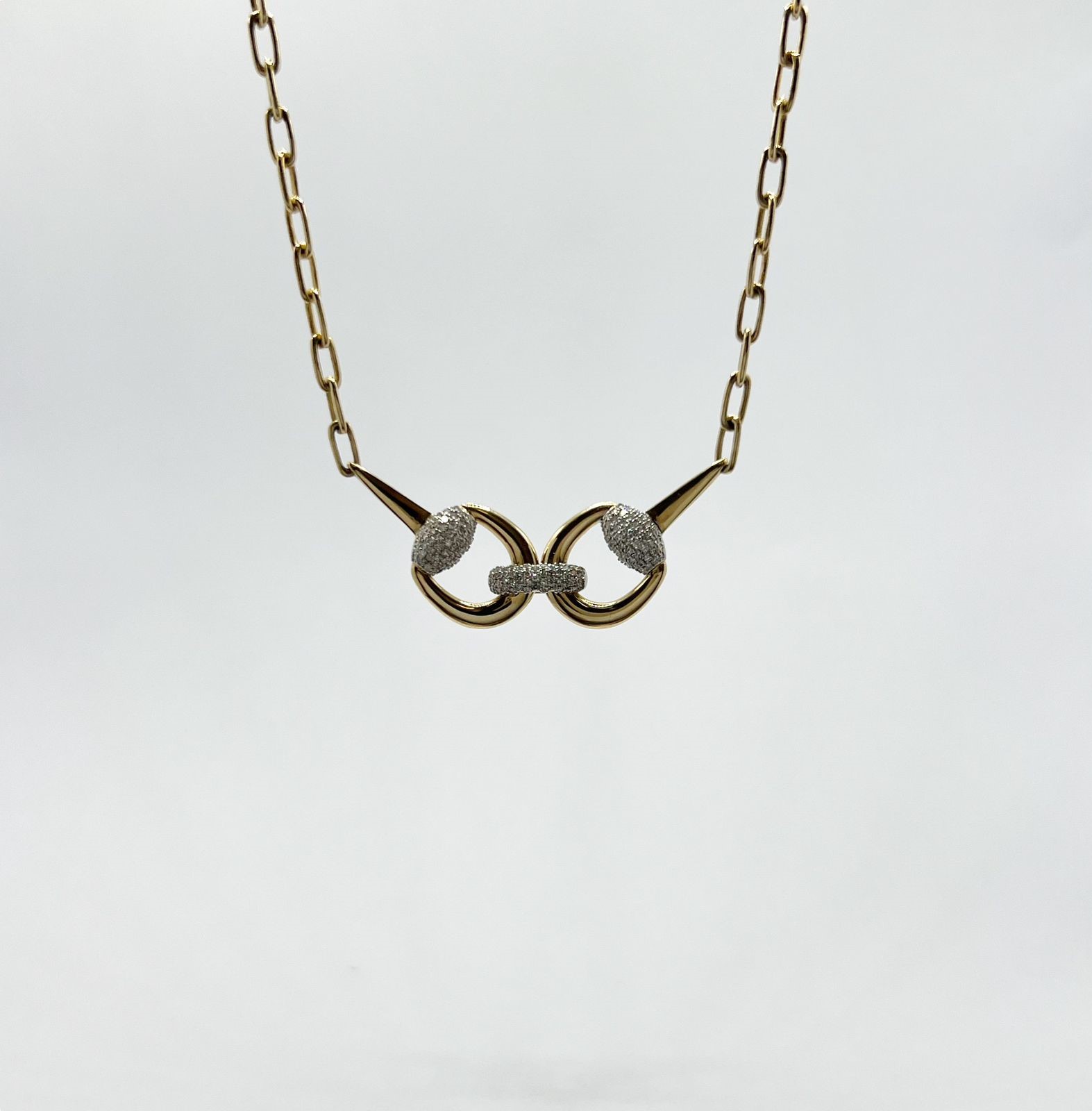 Collar Equino Con Cadena