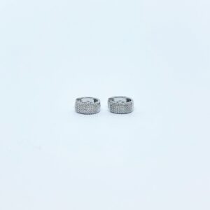 Arracadas Con Diamantes Pave