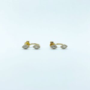 Aretes Marquise