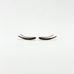 Aretes Climber Diamantes Negros
