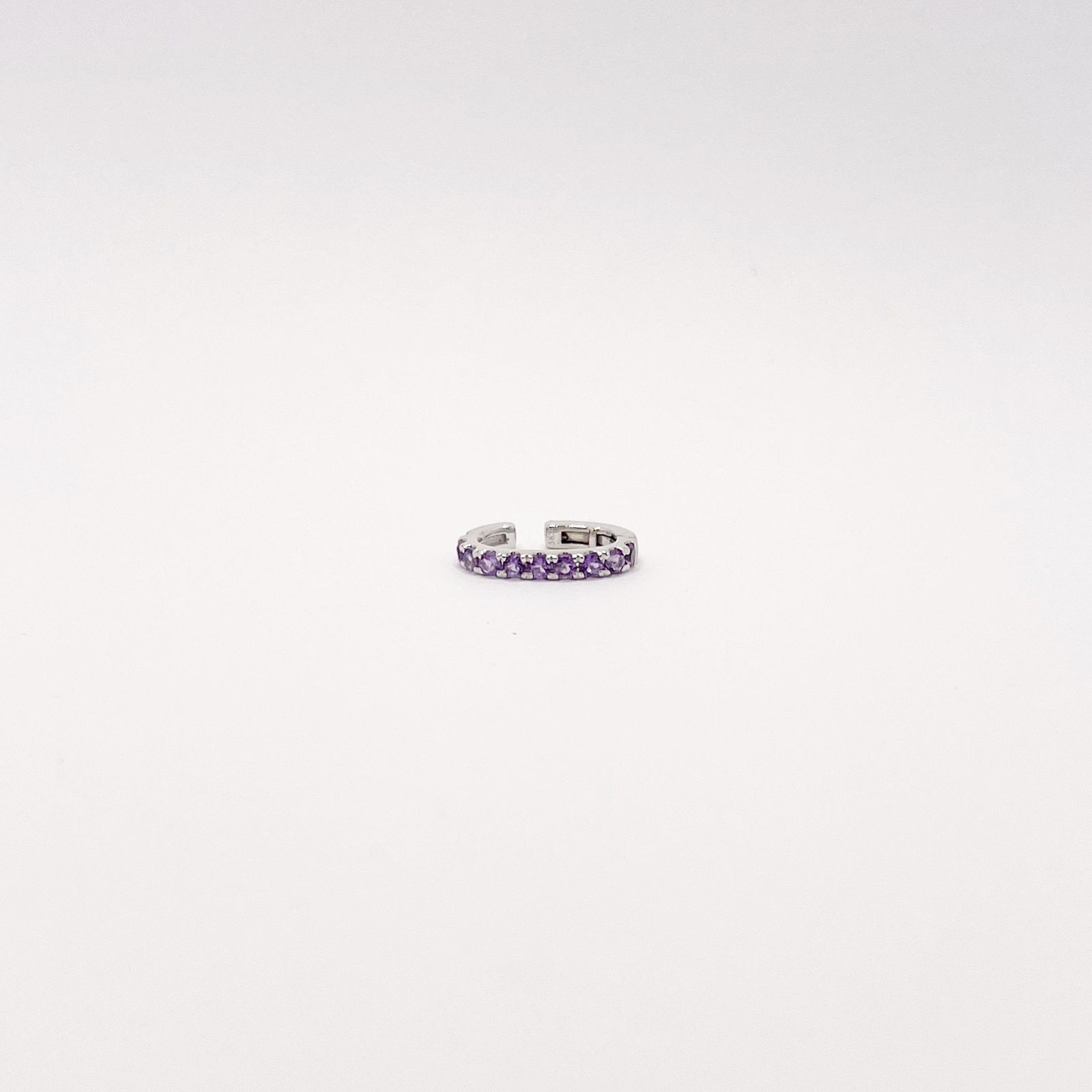 Earcuff De Amatista Rosa