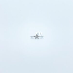 Anillo Estrella Con Diamantes