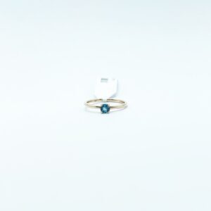 Anillo Solitario Topacio London