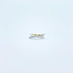 Anillo Doble Esmaltado Con Diamantes