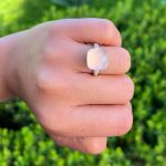 Anillo Cuarzo Rosa