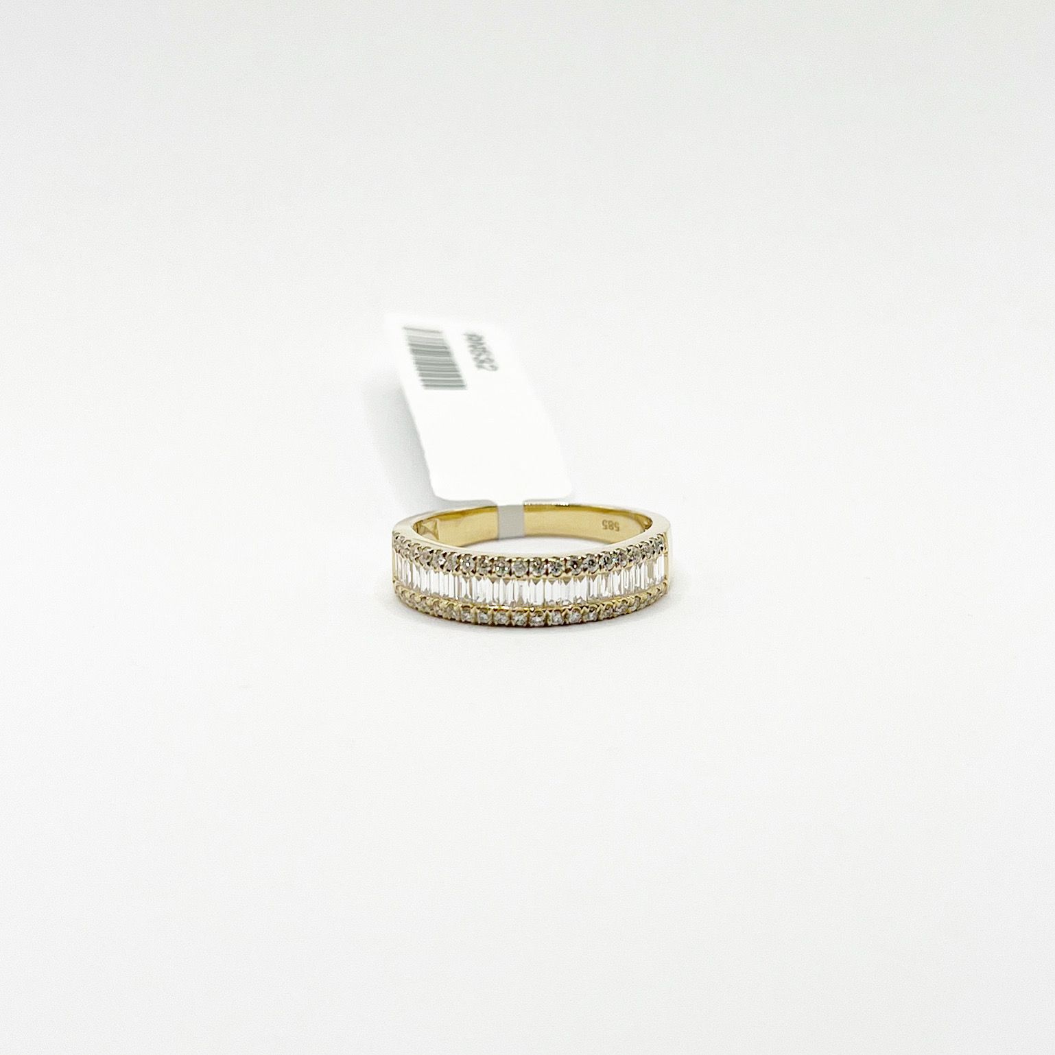 Churumbela Con Diamantes Baguettes