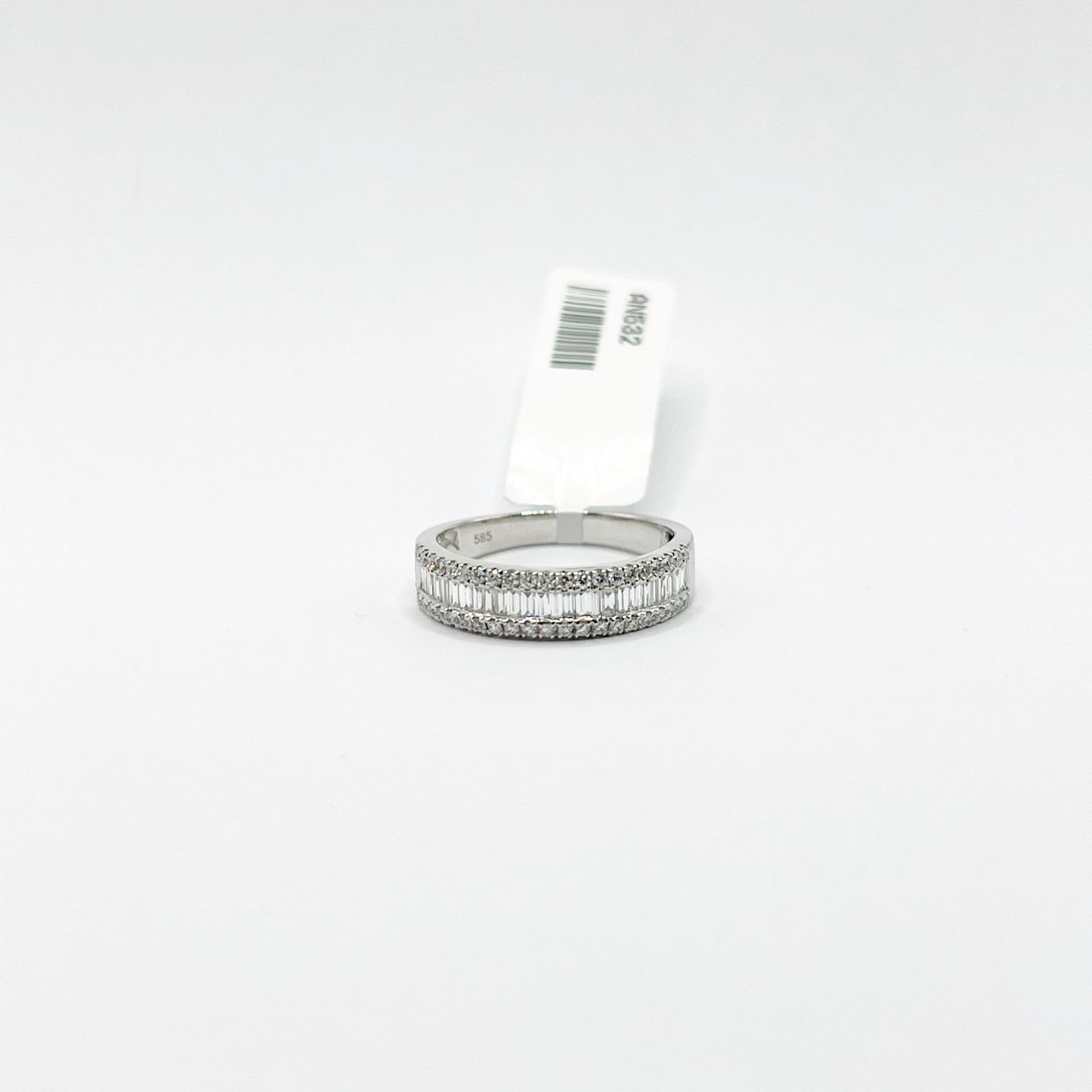 Churumbela Con Diamantes Baguettes