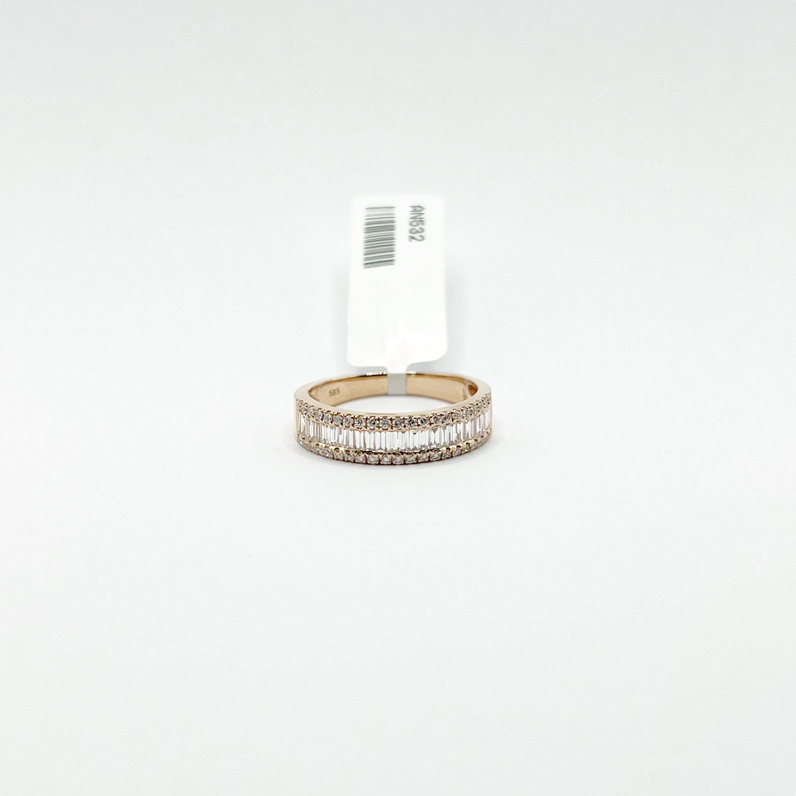 Churumbela Con Diamantes Baguettes