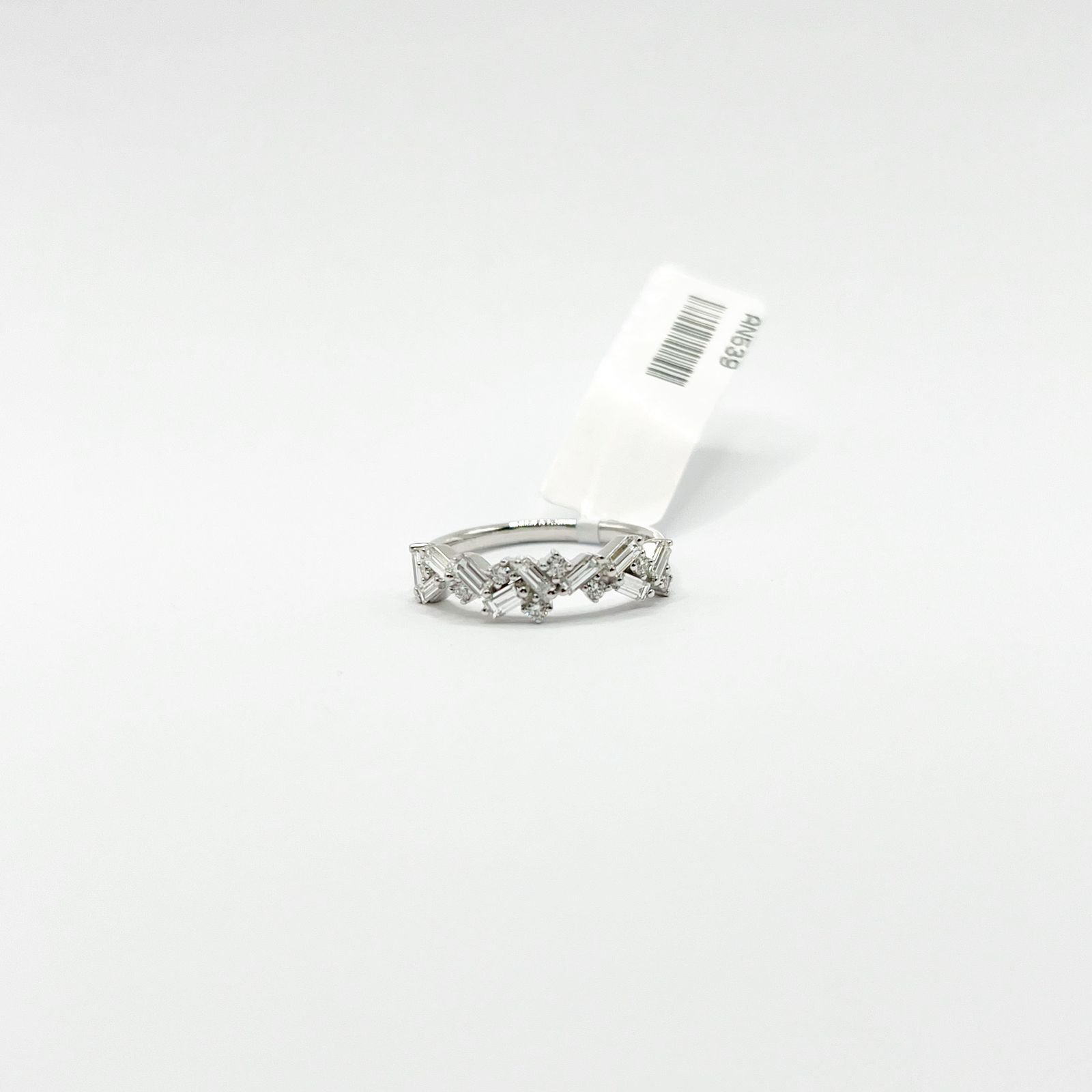 Anillo De Diamantes Baguette