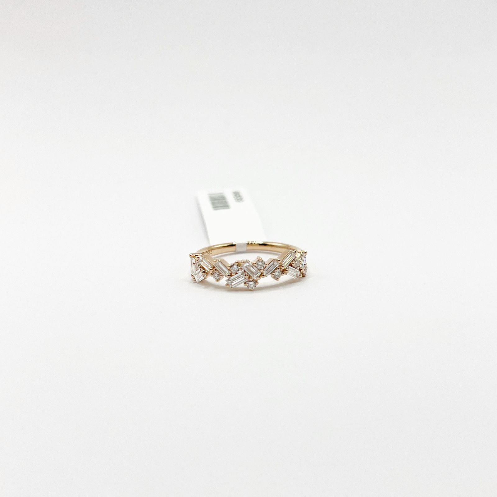 Anillo De Diamantes Baguette