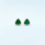 Aretes Lajas De Esmeralda