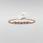 Pulsera De Cadena Con Diamantes