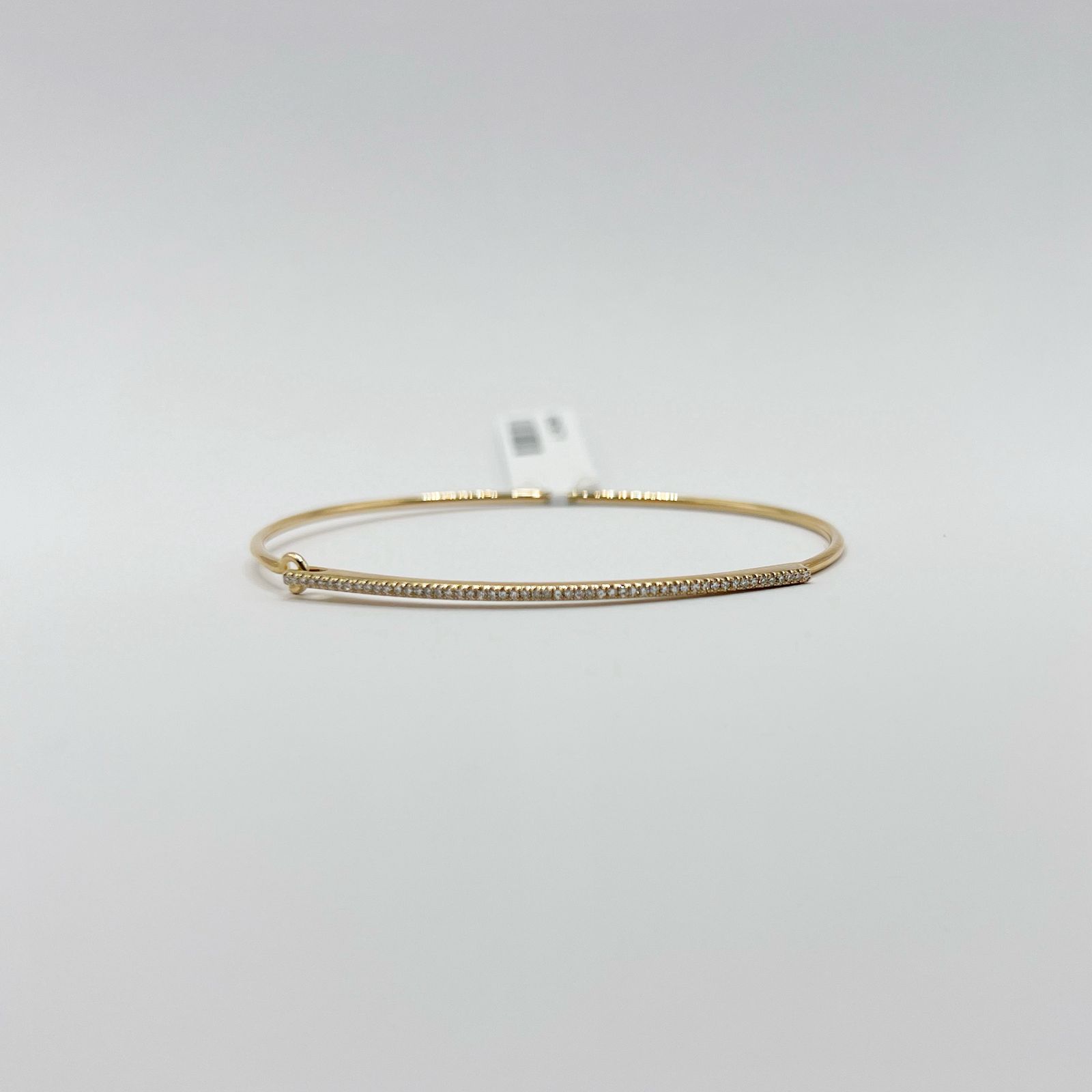 Brazalete Con Barra De Diamantes