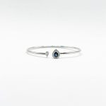 Brazalete Gota De Zafiro y Diamantes