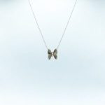 Collar Mariposa Con Diamantes