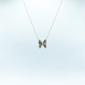 Collar Mariposa Con Diamantes