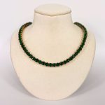 Gargantilla Ovales De Esmeralda