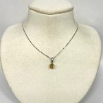 Collar Colores Citrino Redondo