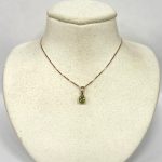 Collar Colores Peridoto Redondo