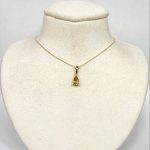 Collar Colores Citrino Gota