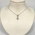 Collar Colores Aguamarina Gota