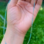 Collar De Plata y Aguamarina