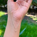 Collar Cruz De Zirconias