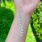 Collar Siete Estrellas Con Zirconias