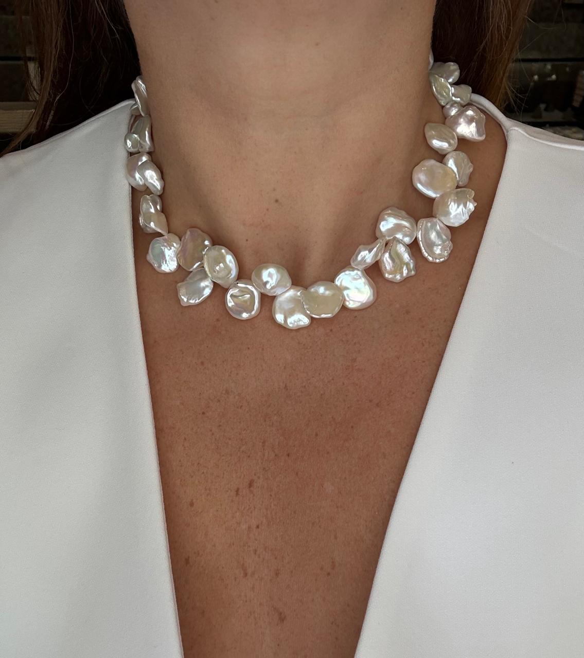 Collar Perla Keshi 10-12 MM