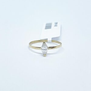 Anillo 10K Con Zirconia Corte Marquise