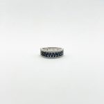 Anillo Zafiros y Diamantes