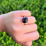 Anillo Cuarzo Ahumado