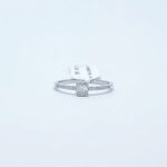 Anillo Cuadro Diamantes Baguette